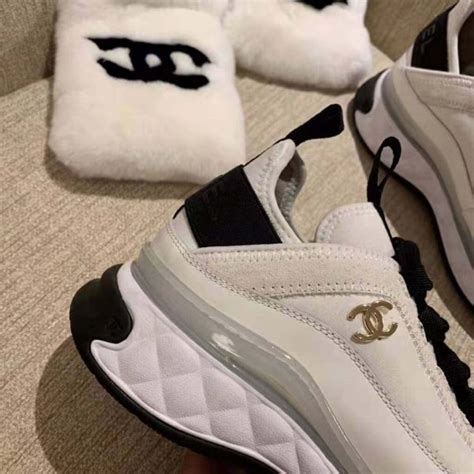 chanel sneakers dames beige|chanel shoes.